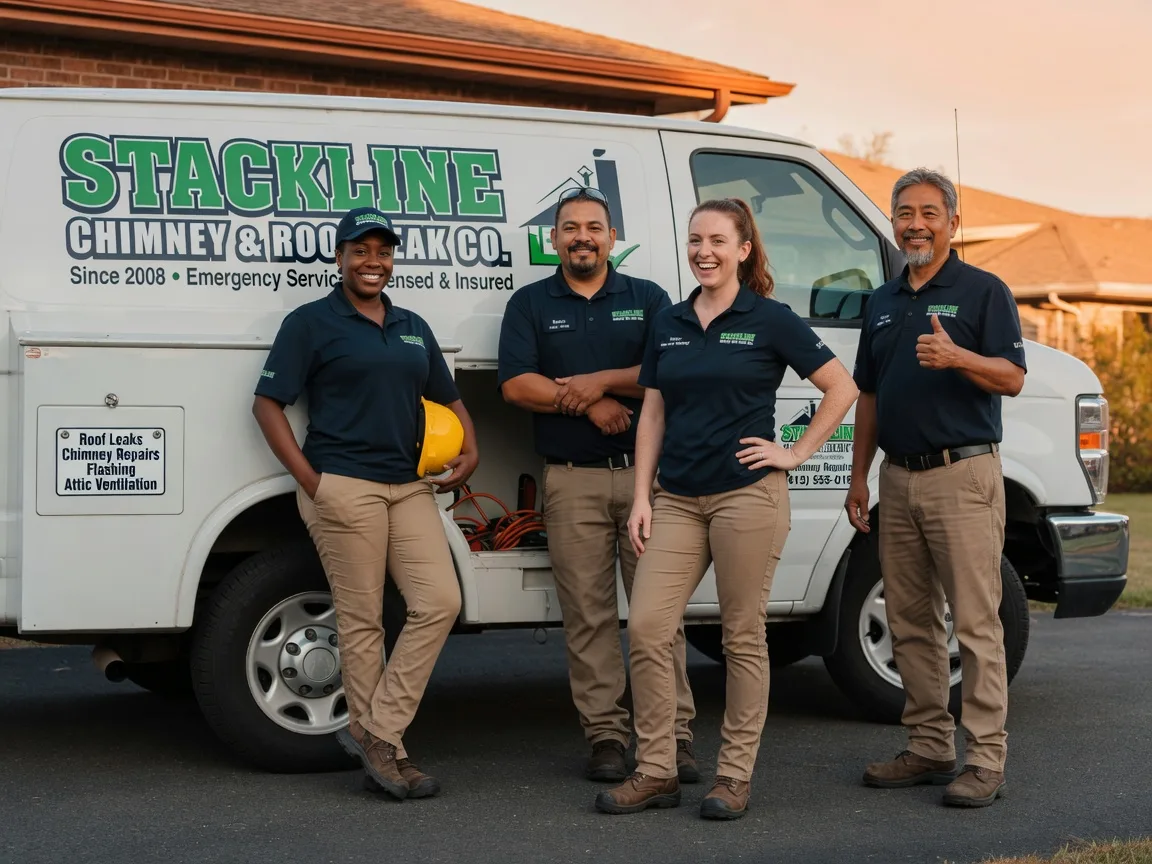 Chimney flashing repair company in Tiverton, RI